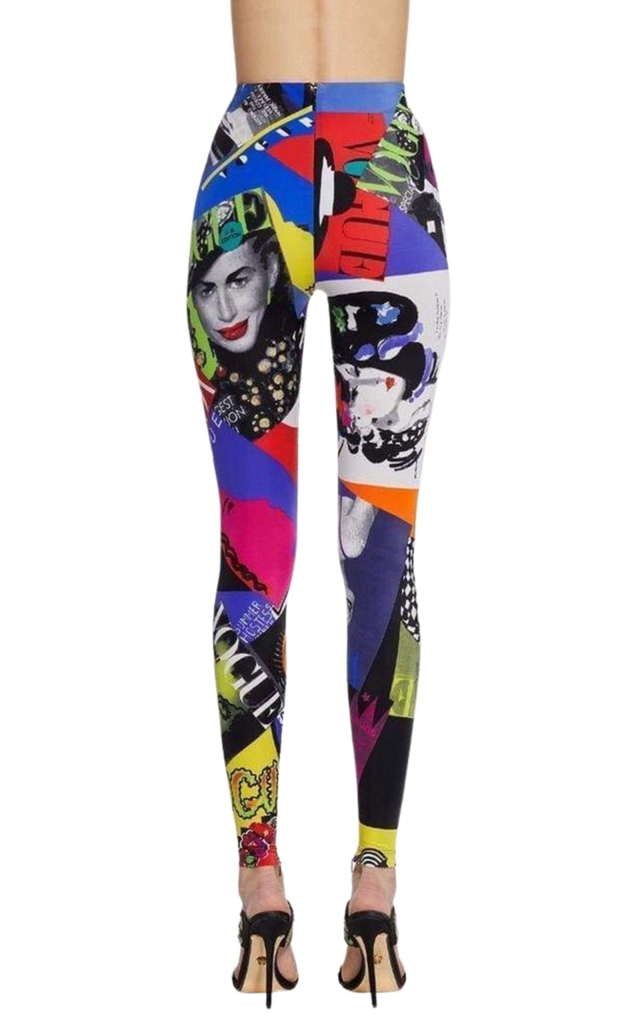 Versace Print Tribute Tights - Runway Catalog