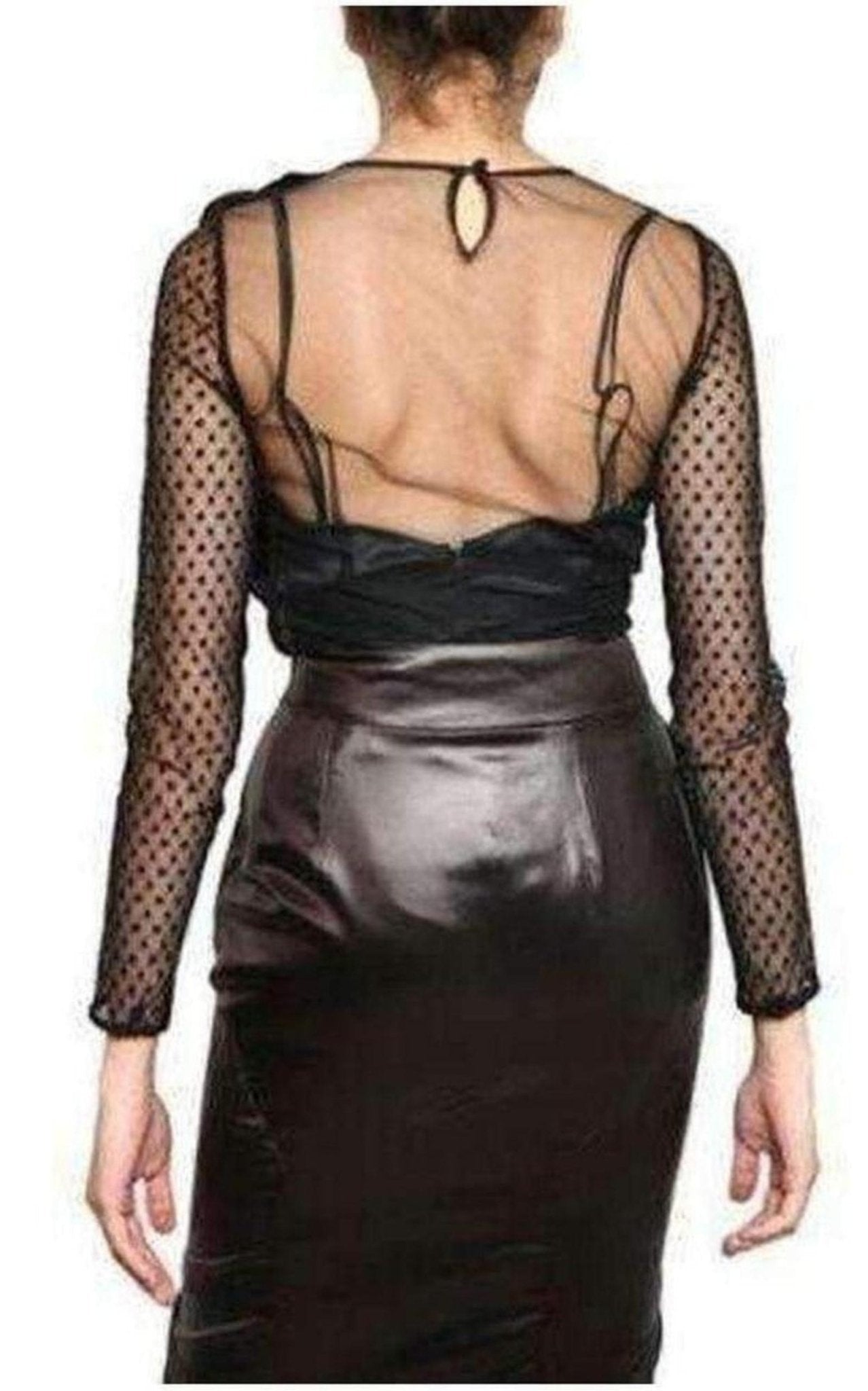 Viktor & Rolf Flower Tulle Top - Runway Catalog