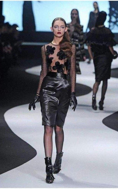 Viktor & Rolf Flower Tulle Top - Runway Catalog