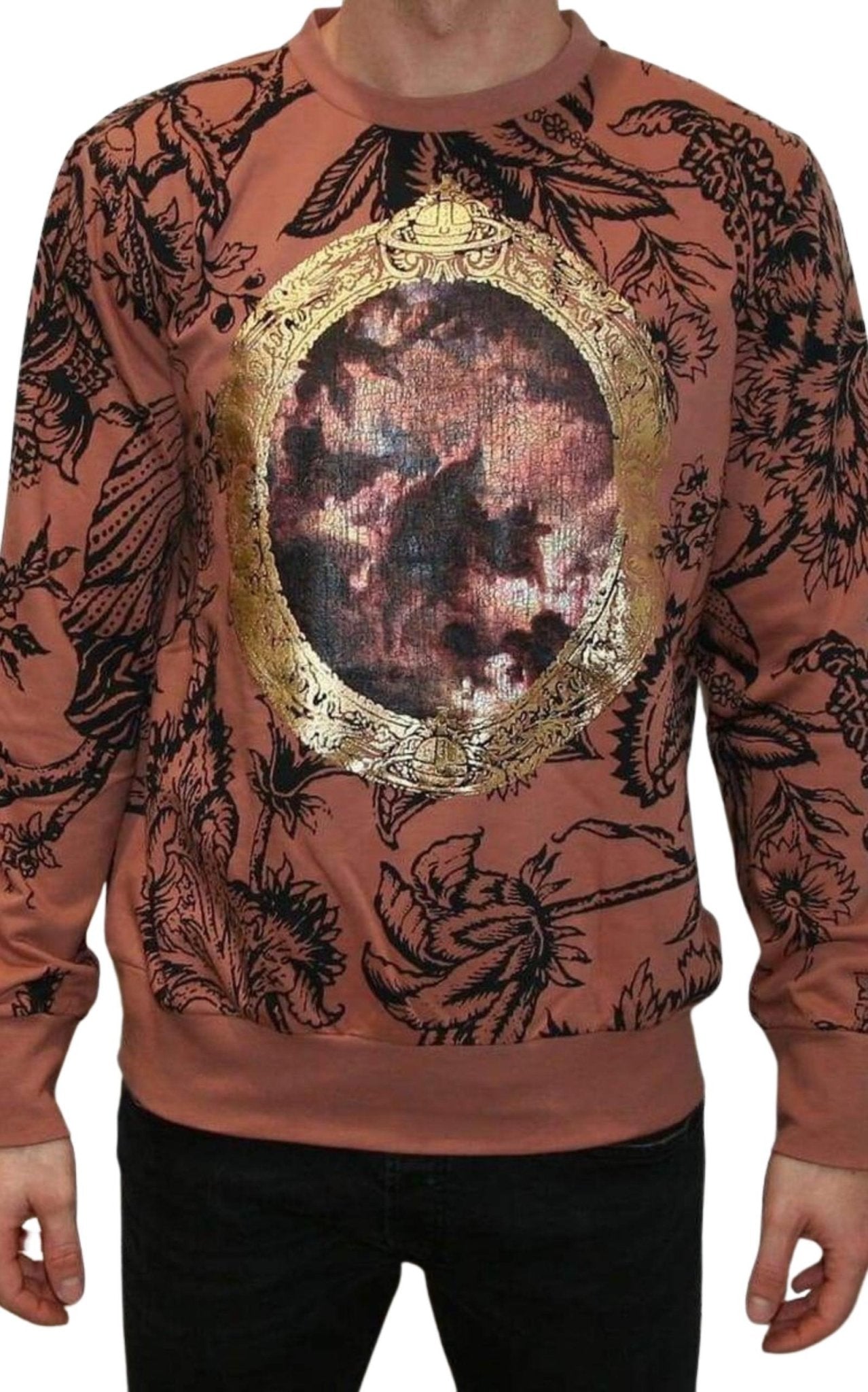 Vivienne Westwood Embroidered Cotton Jersey Sweatshirt - Runway Catalog