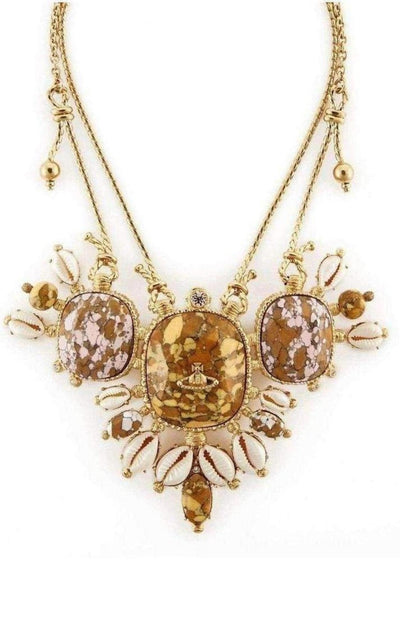 Vivienne Westwood Gold Plated Lusaka Necklace - Runway Catalog