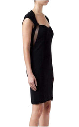 Black Matte Dress Yigal Azrouel