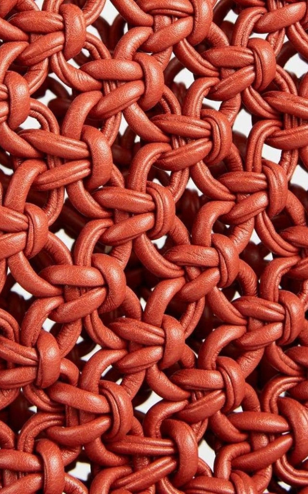 Yuzefi Vegan Leather Basket Bag - Runway Catalog