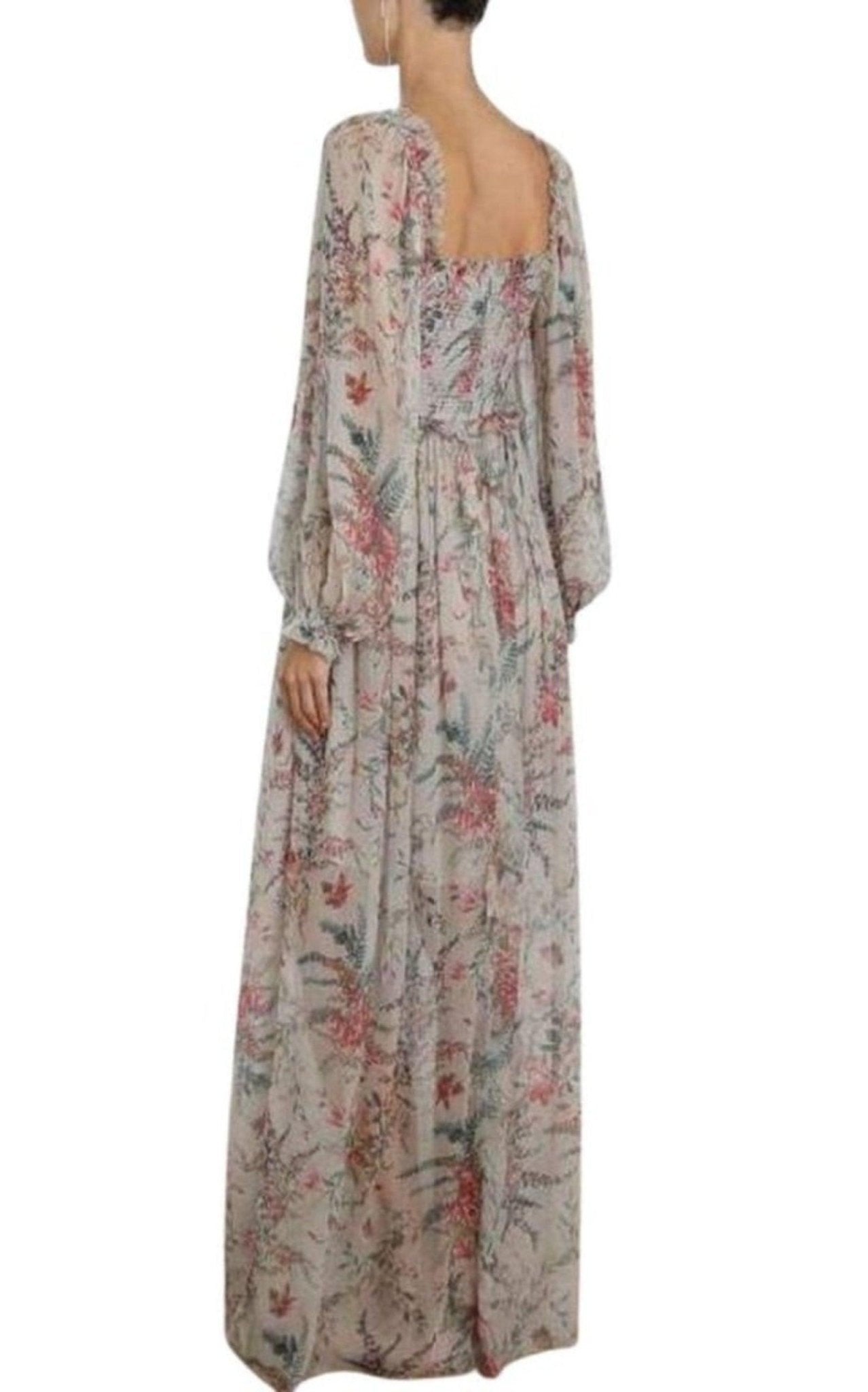 Zimmermann Bayou Shirred Long Dress - Runway Catalog