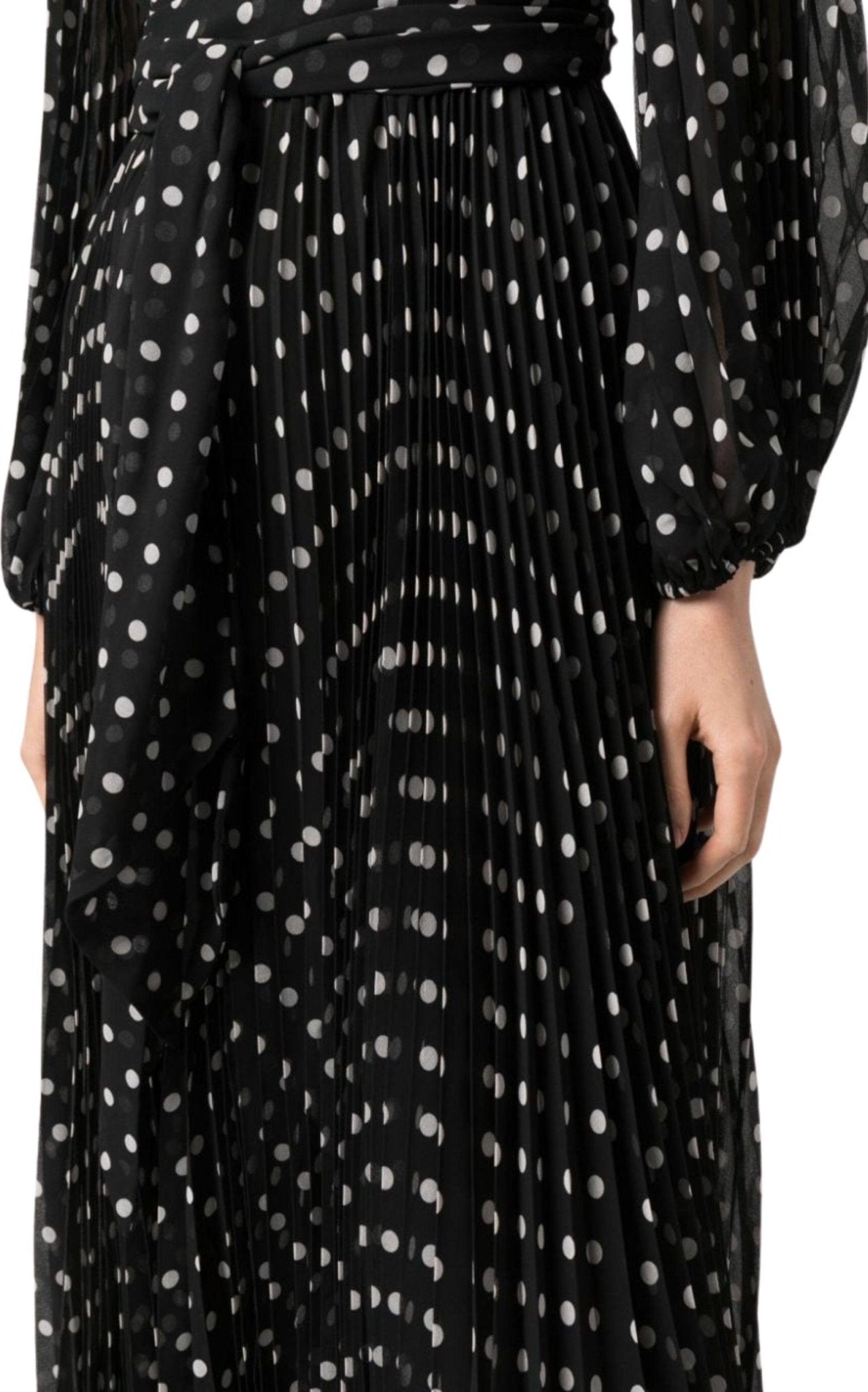 Zimmermann Polka Dot - print Pleated Dress - Runway Catalog